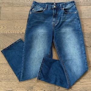 Frye High Rise Straight Leg Jeans
